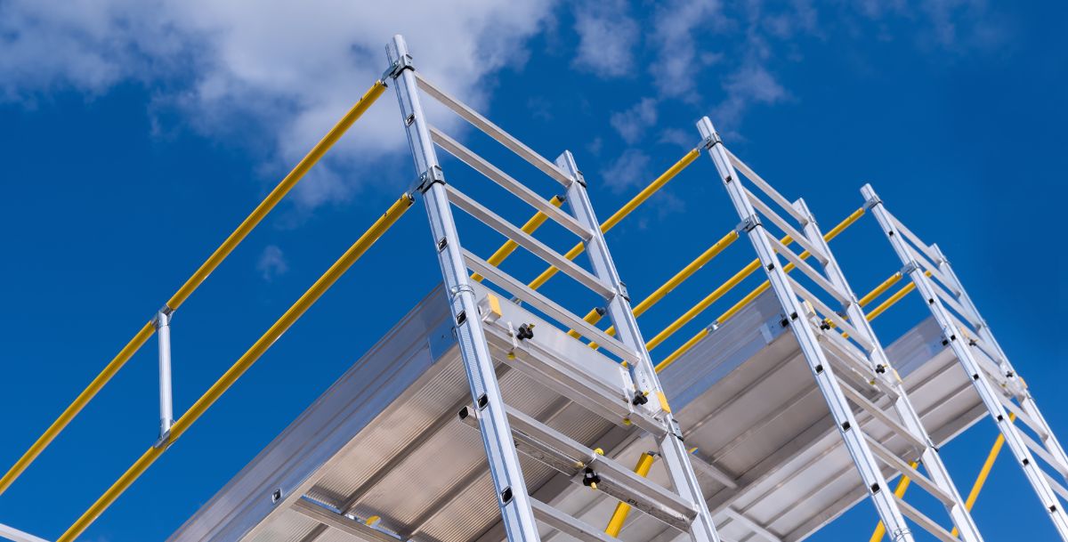 Rusztowanie aluminiowe jezdne